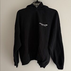 McLaren Black Hoodie for Men